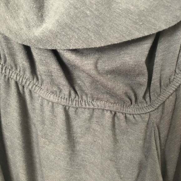 SOLD! Strapless Gray Dress, Medium - Picture 3 of 3